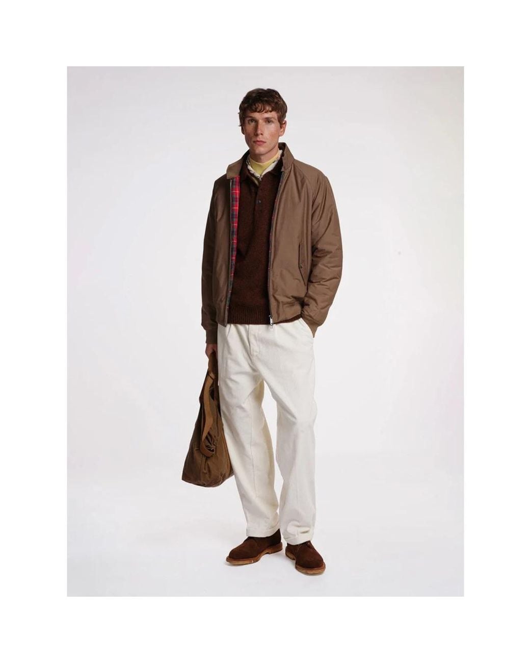 Baracuta G9 Thermal Jacke in Brown für Herren