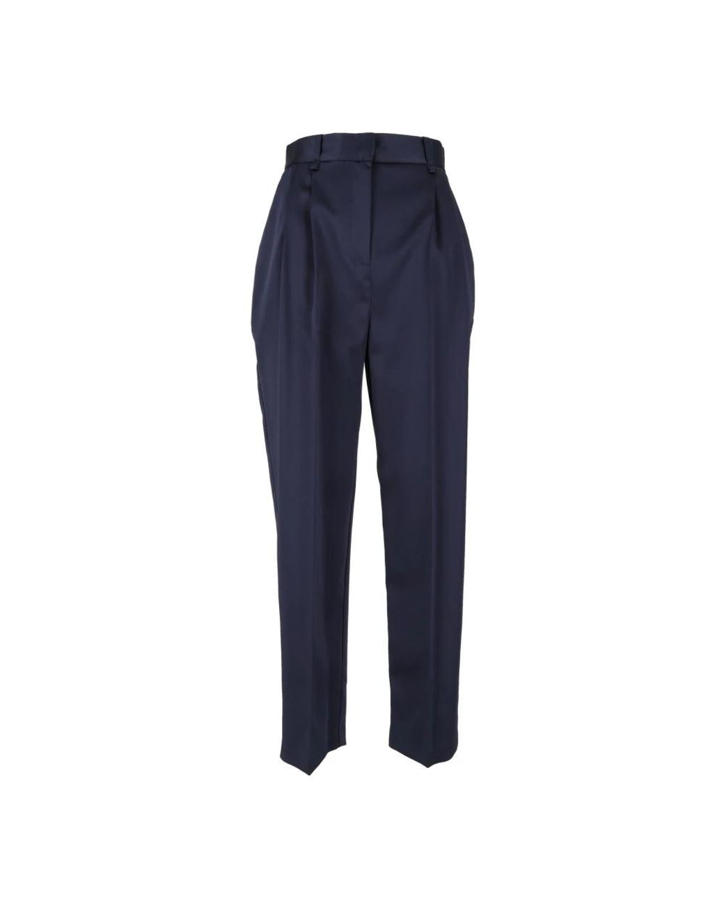 Elisabetta Franchi Blue Tapered Trousers