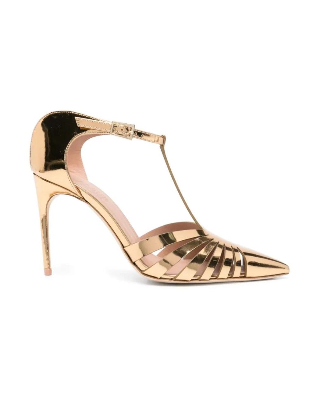 Malone Souliers Metallic Pumps