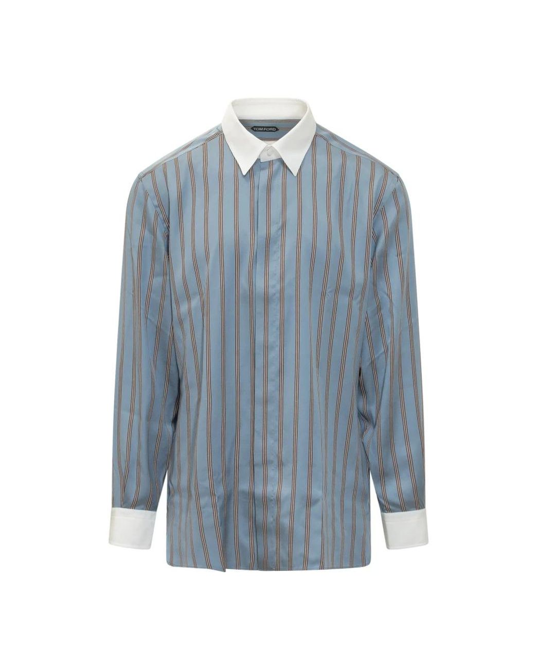 Tom Ford Blue Formal Shirts for men