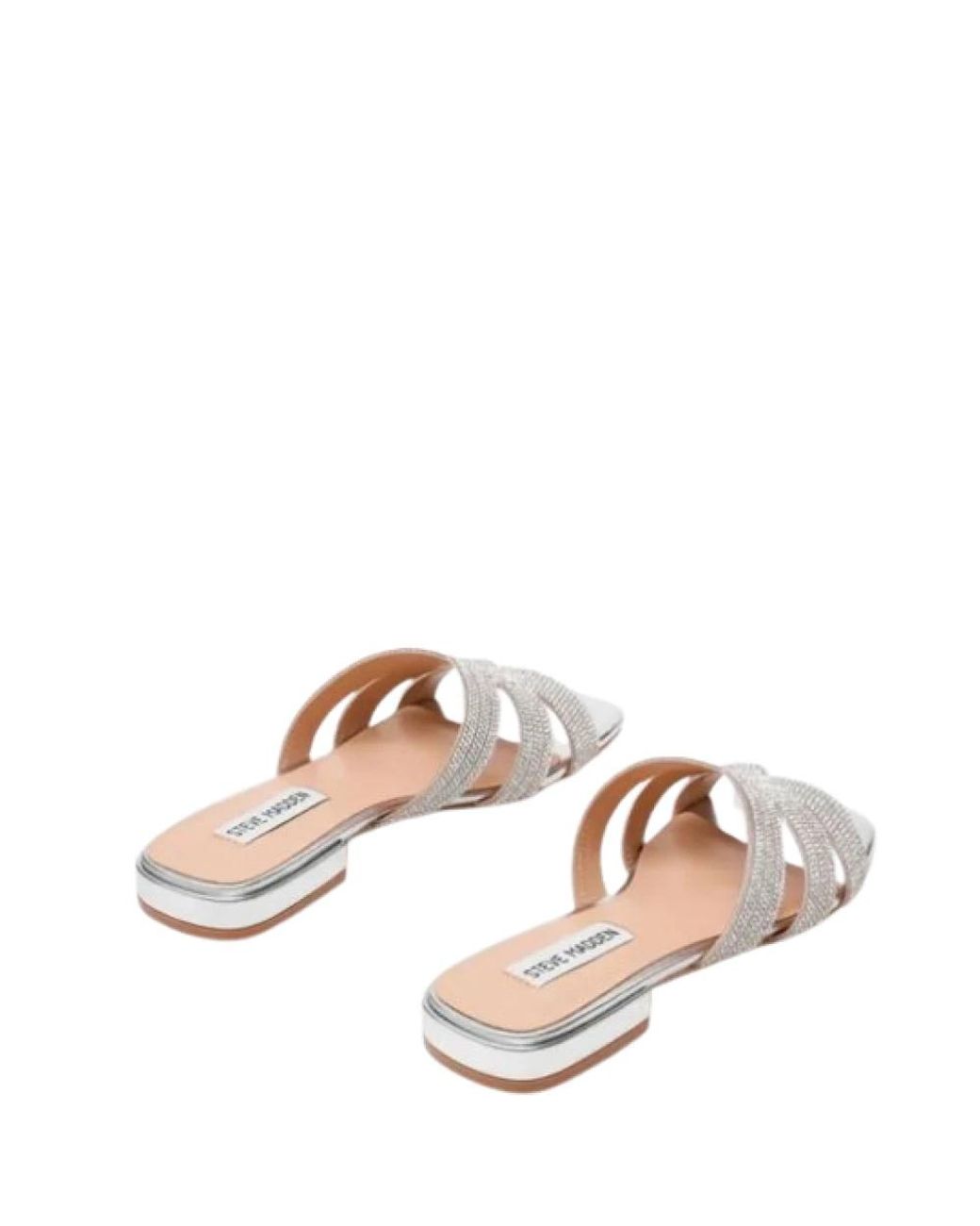 Steve Madden Gray Sliders