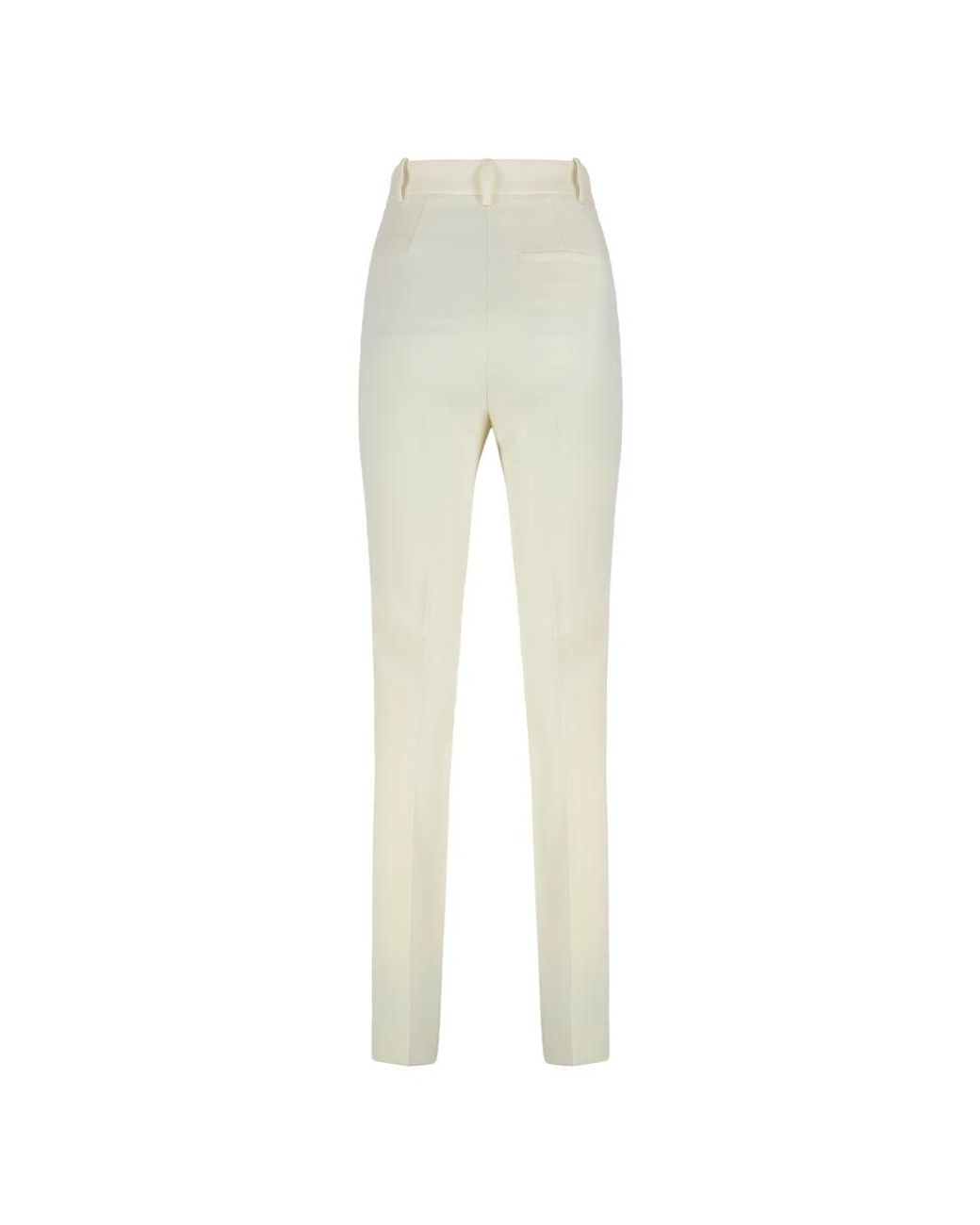 Pinko Natural Slim-Fit Trousers