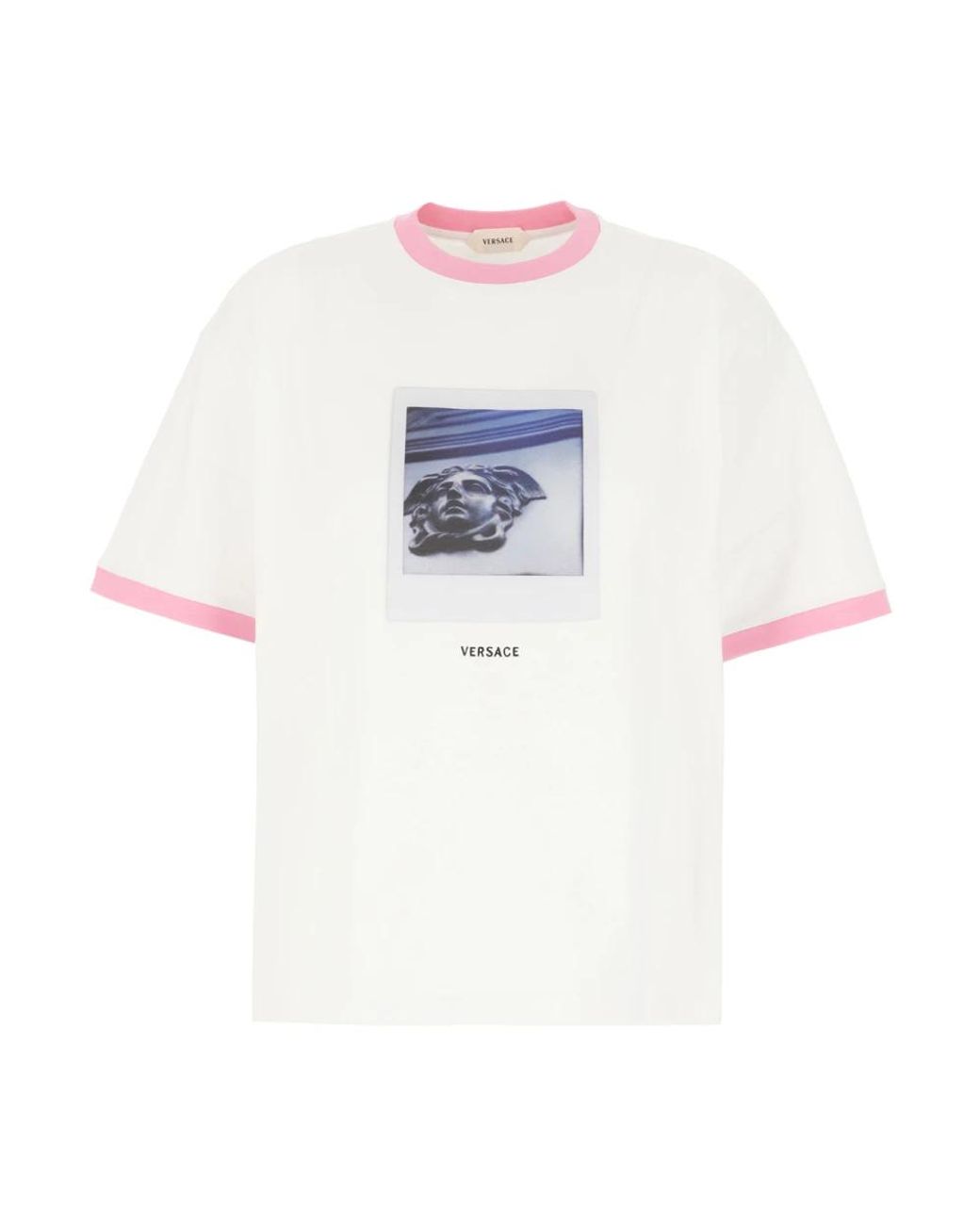 Versace Tops ,Wit ,T-Shirt in het White