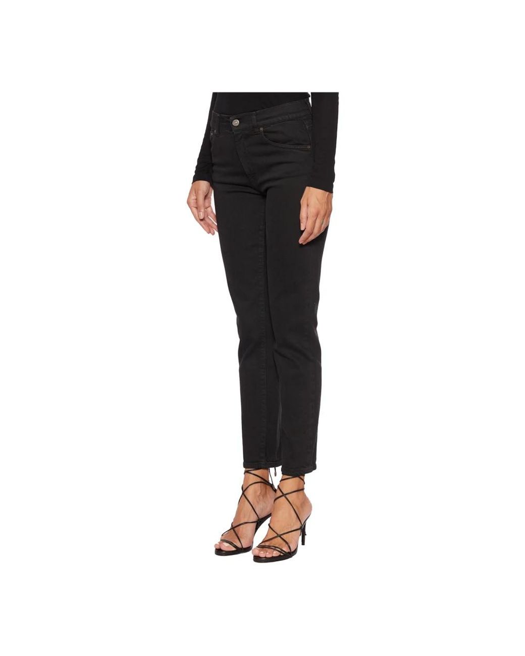 Dondup Black Slim-Fit Jeans