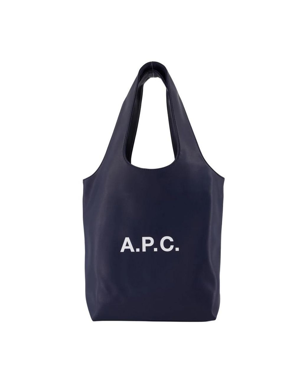 A.P.C. Blue Shopping Bags
