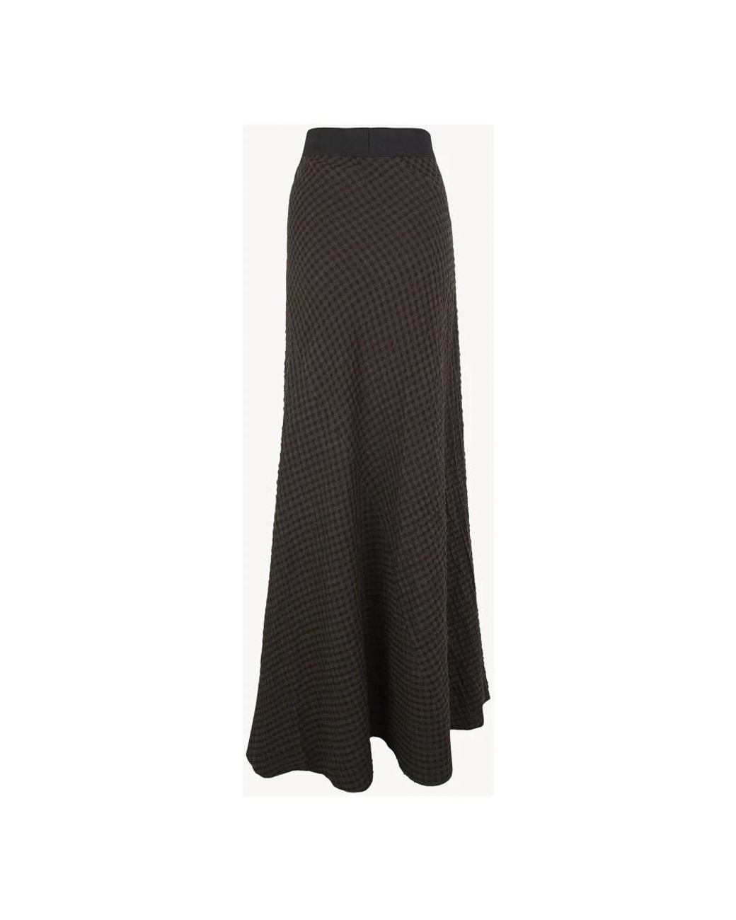 Cortana Black Maxi Skirts