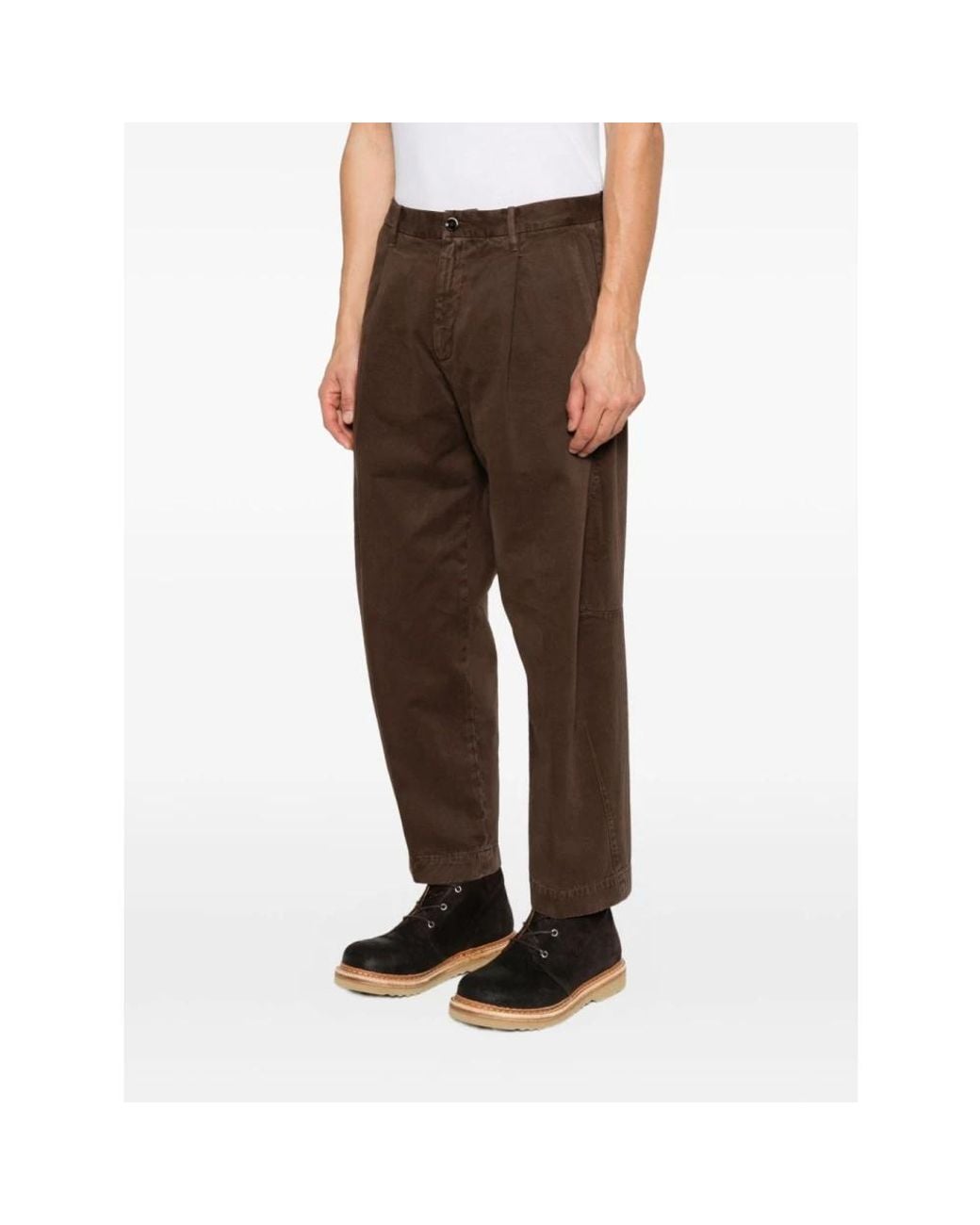 Nine:inthe:morning Brown Chinos for men