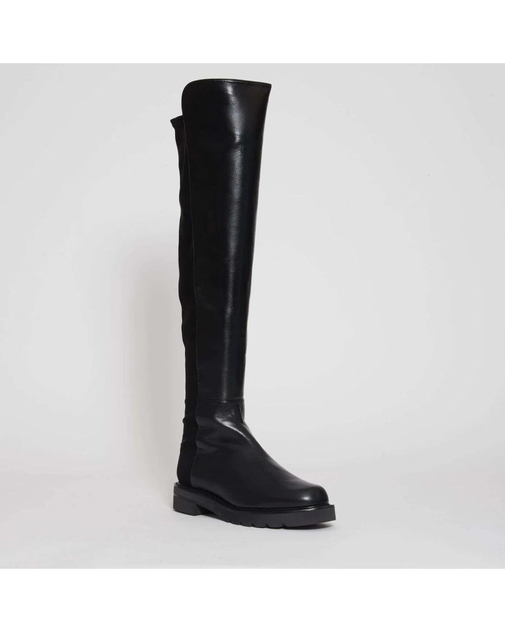 Stuart Weitzman Black Over-The-Knee Boots