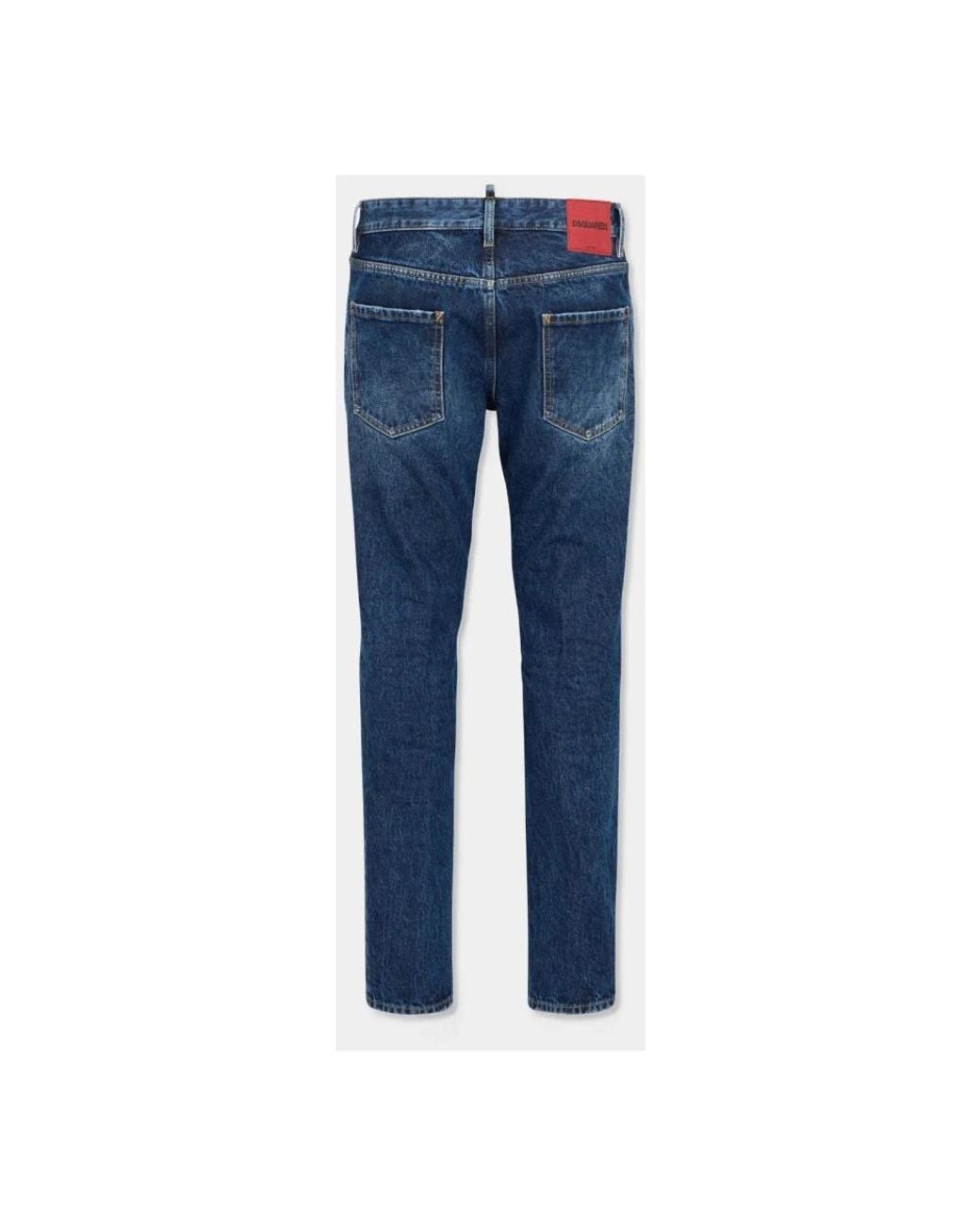 DSquared² Blue Straight Fit Jeans for men