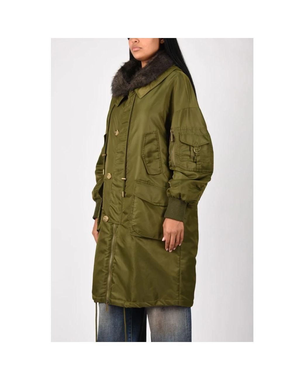 Parkas GLOX de color Green
