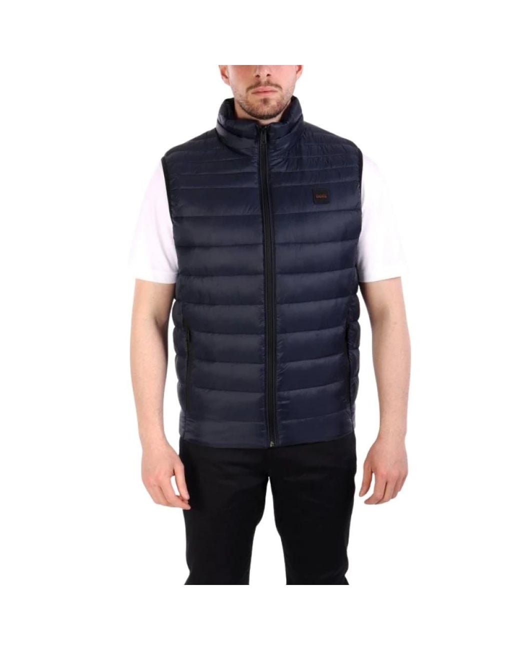 Boss Blue Waistcoats for men