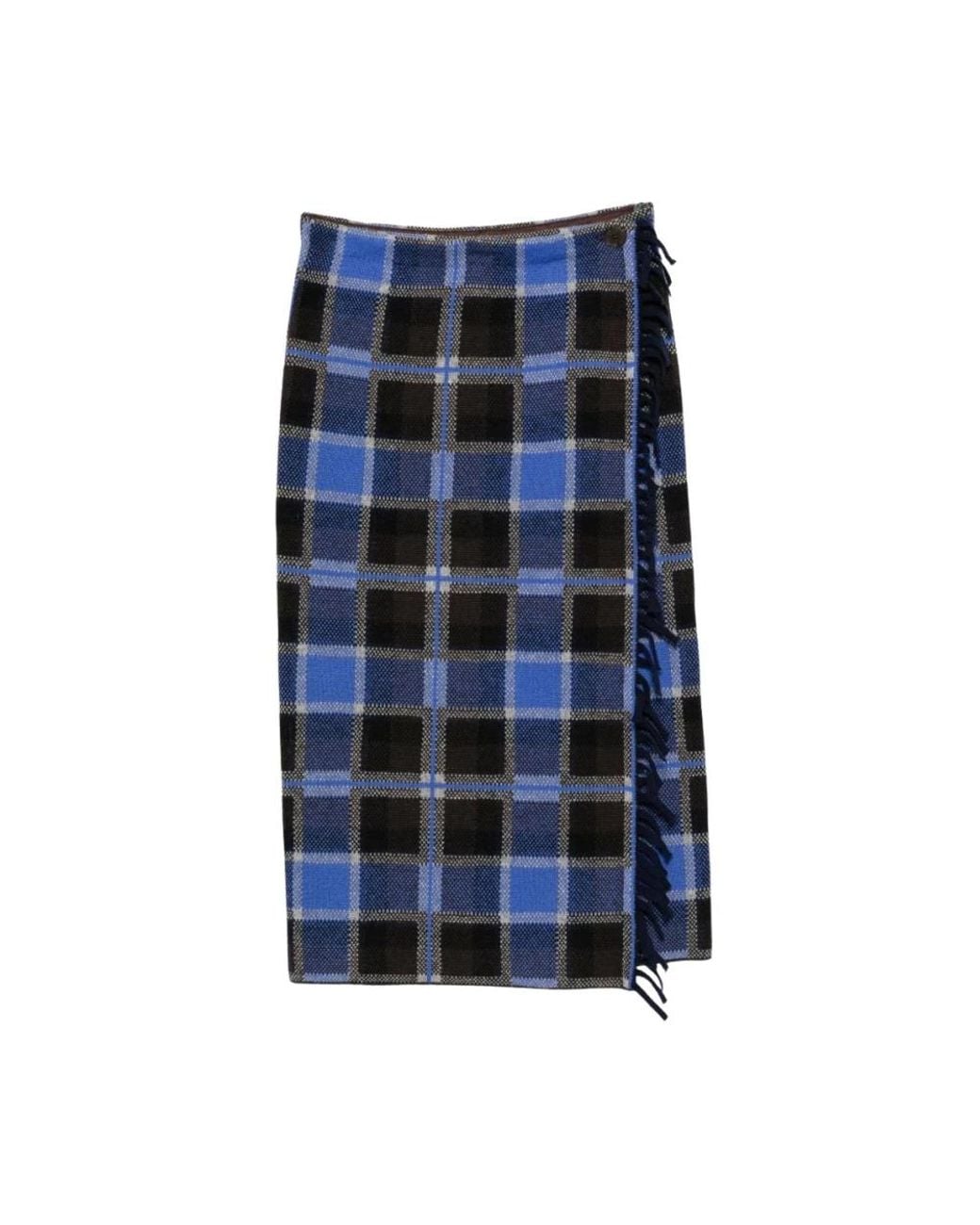 Guest In Residence Blue Midi Skirts