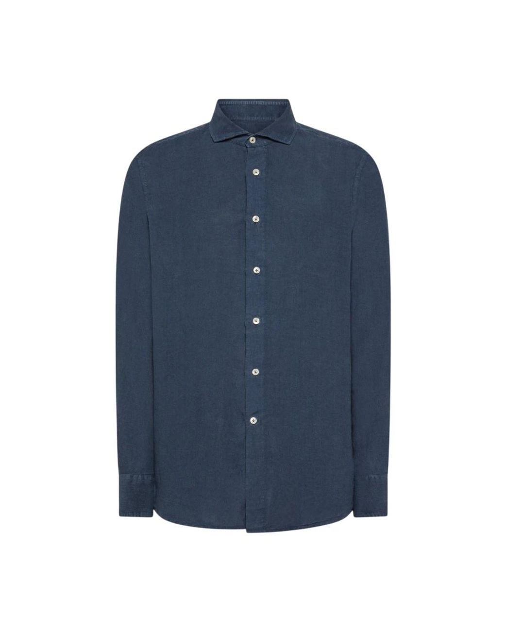 Seventy Blue Casual Shirts for men