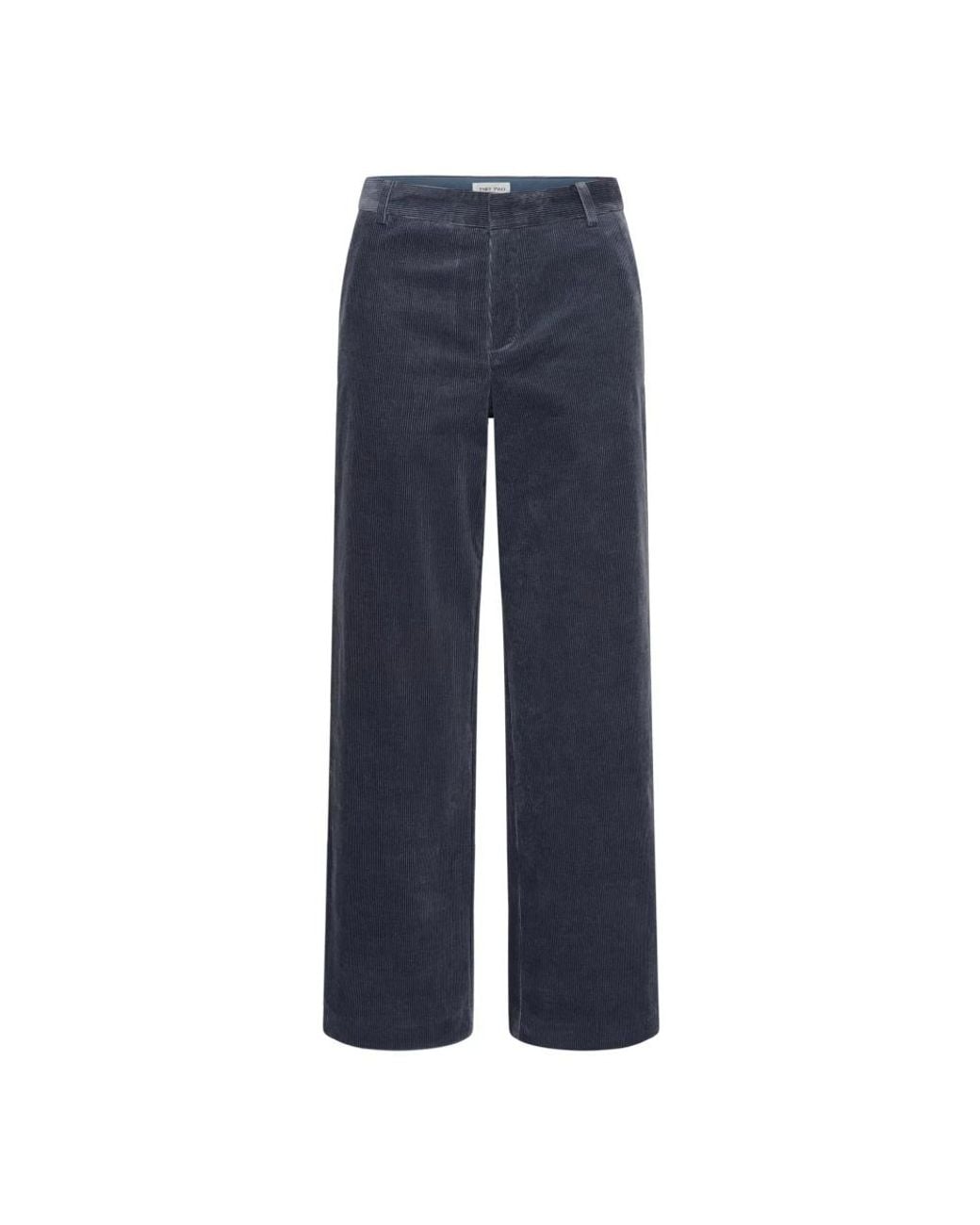 Part Two Blue Wide Trousers