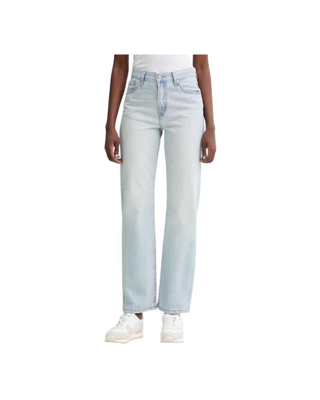 Levi's Easy Dad Jeans in het Blue