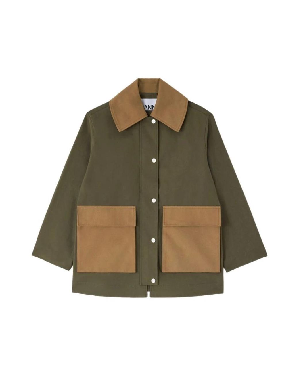 Ganni Green Light Jackets