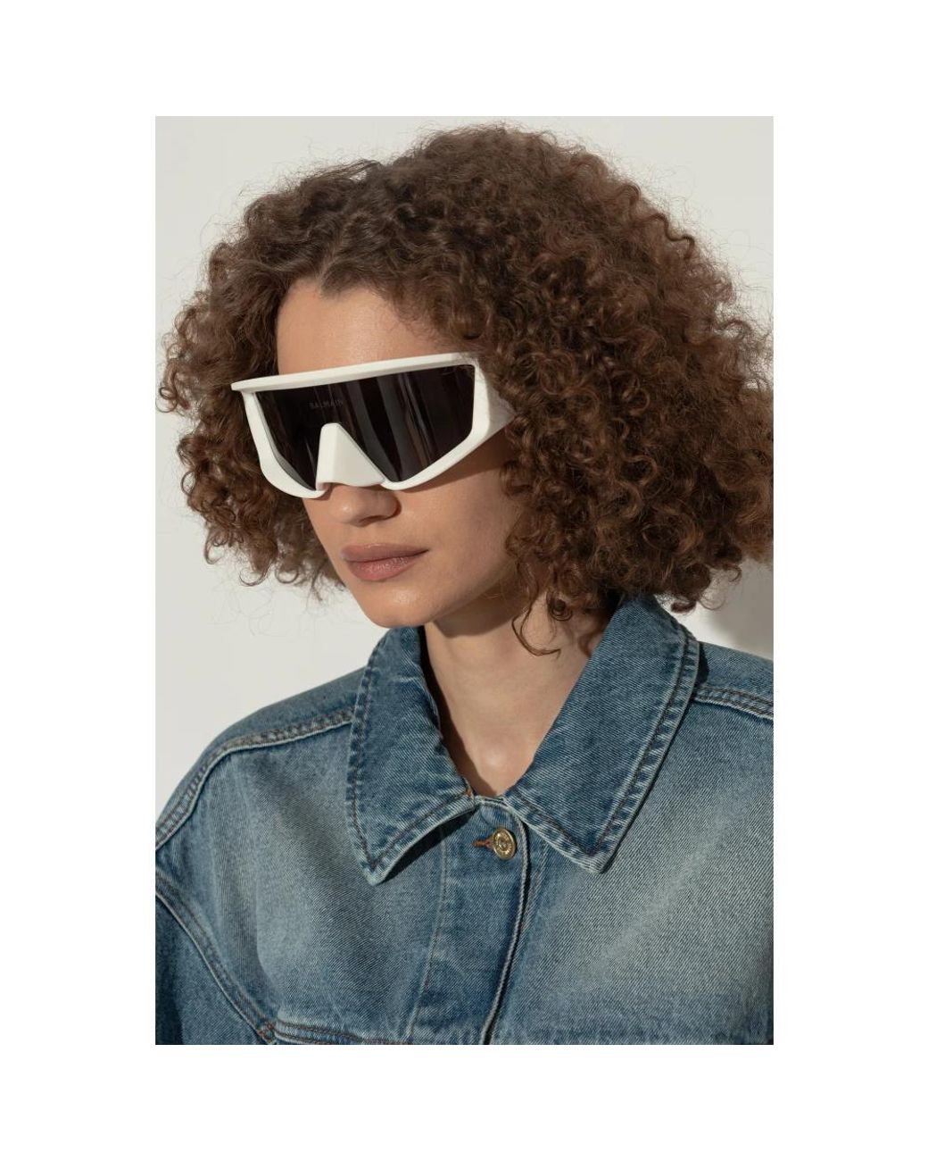 Sunglasses Balmain de hombre de color Gray