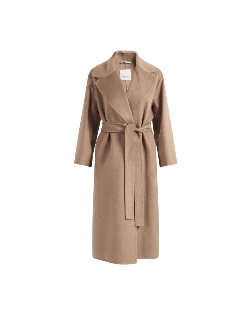 Max Mara Brown Belted Coats
