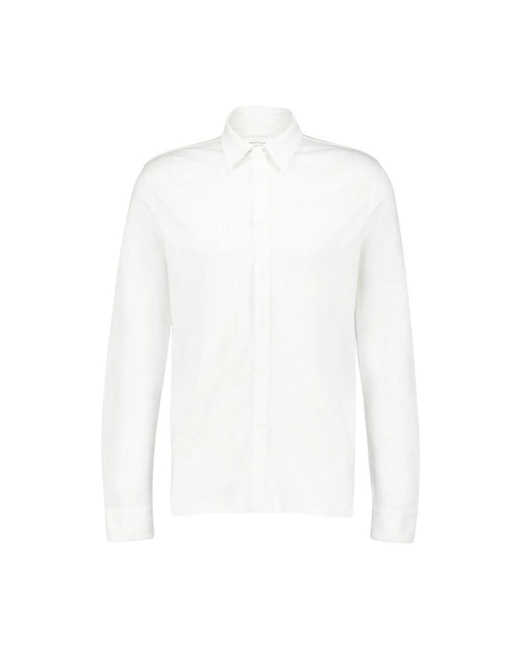 Majestic Filatures White Formal Shirts for men