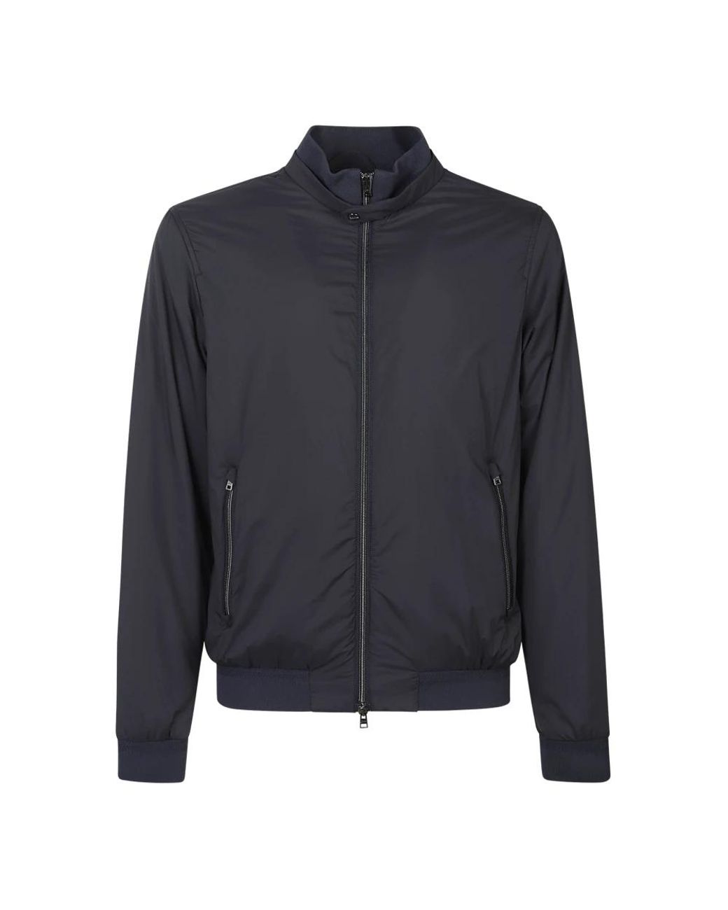 Herno Jassen ,Blauw ,Nylon Nylon Bomberjack in het Blue voor heren