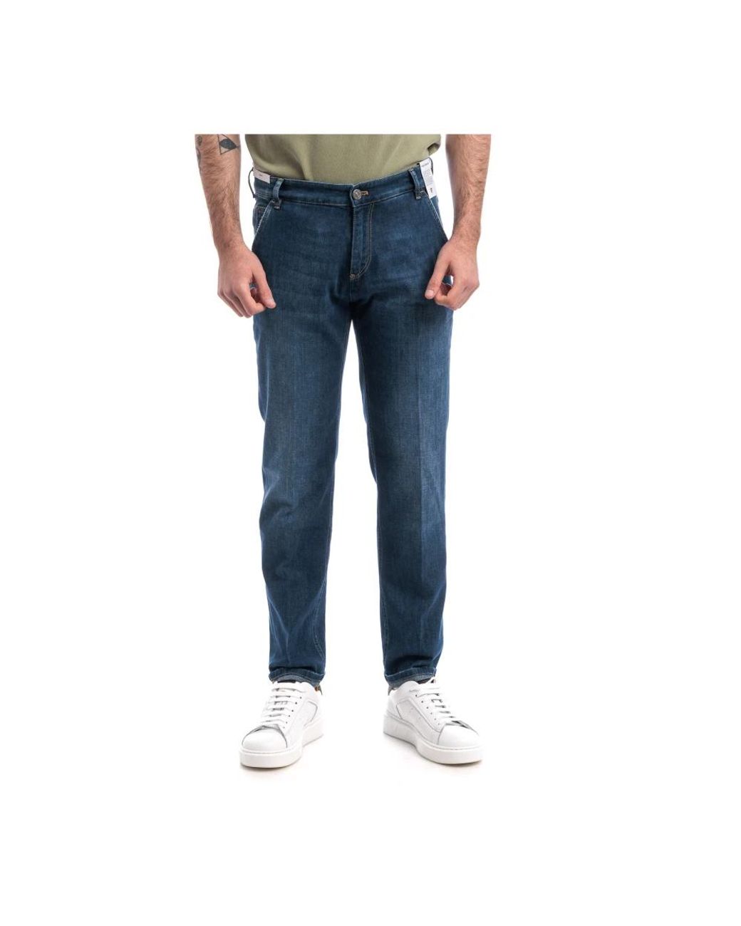 PT Torino Blue Slim-Fit Jeans for men