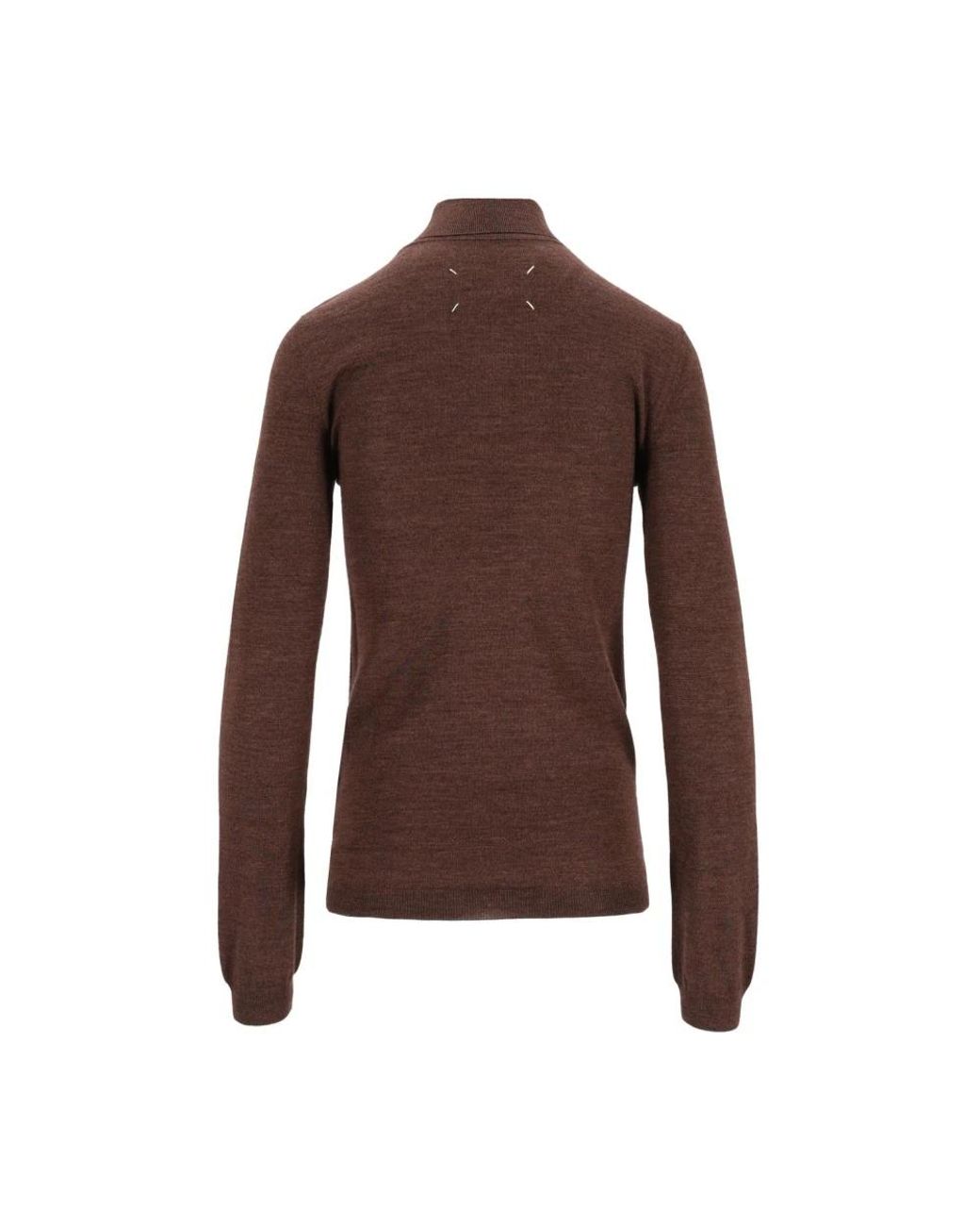 Maison Margiela Brown Turtlenecks