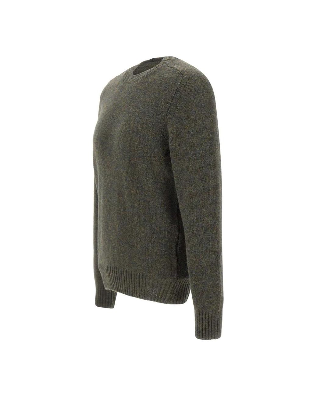 Gran Sasso Green Round-Neck Knitwear for men