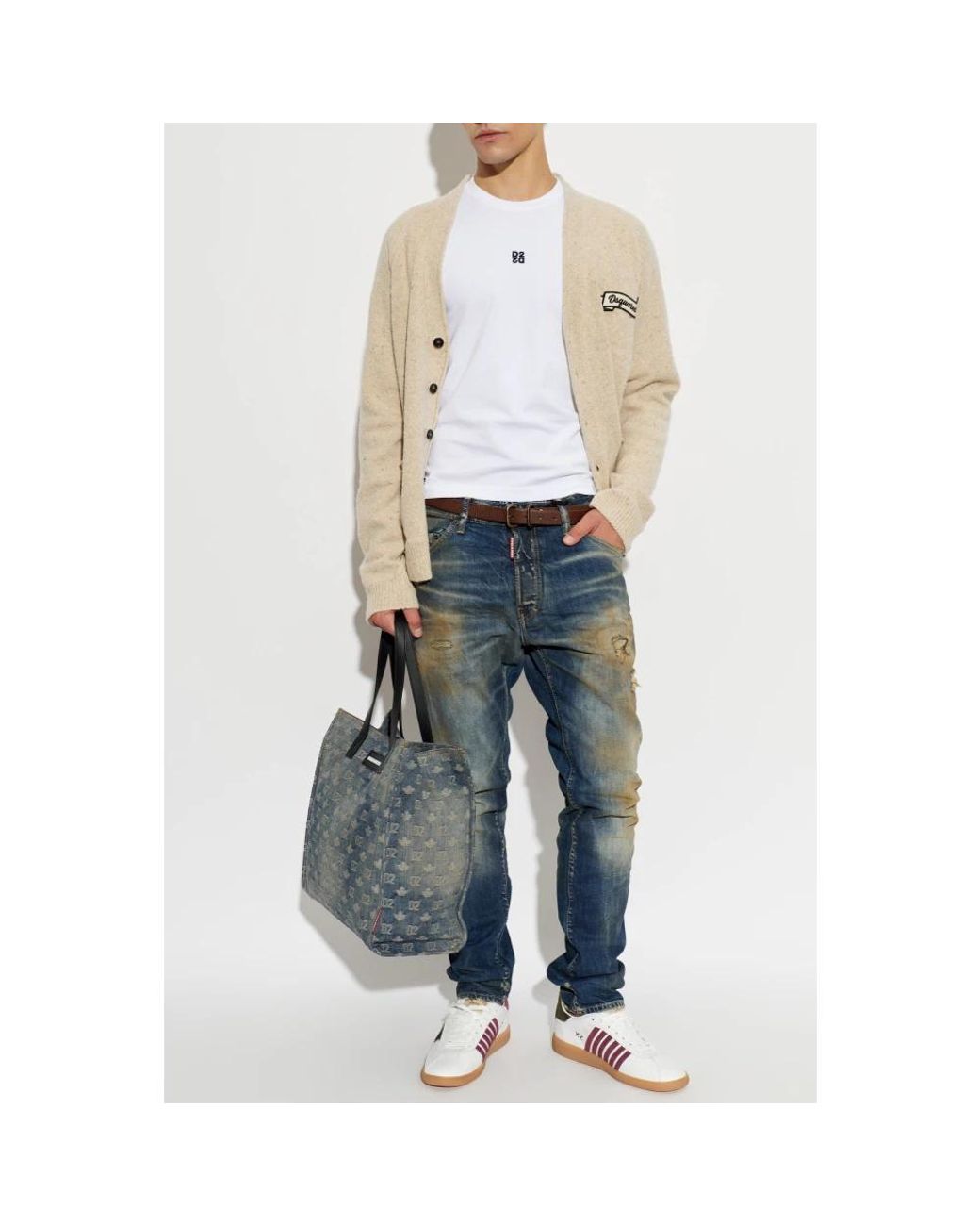 Cardigans DSquared² pour homme en coloris Natural