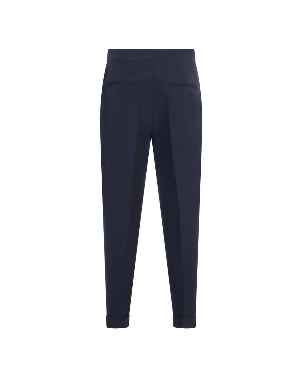 Moschino Blue Straight Trousers