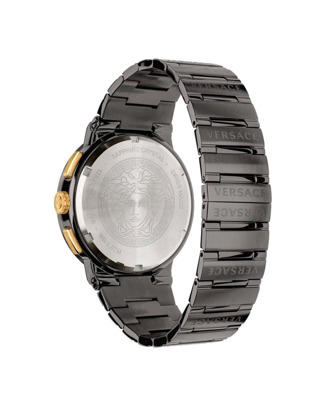 Versace Metallic Watches for men