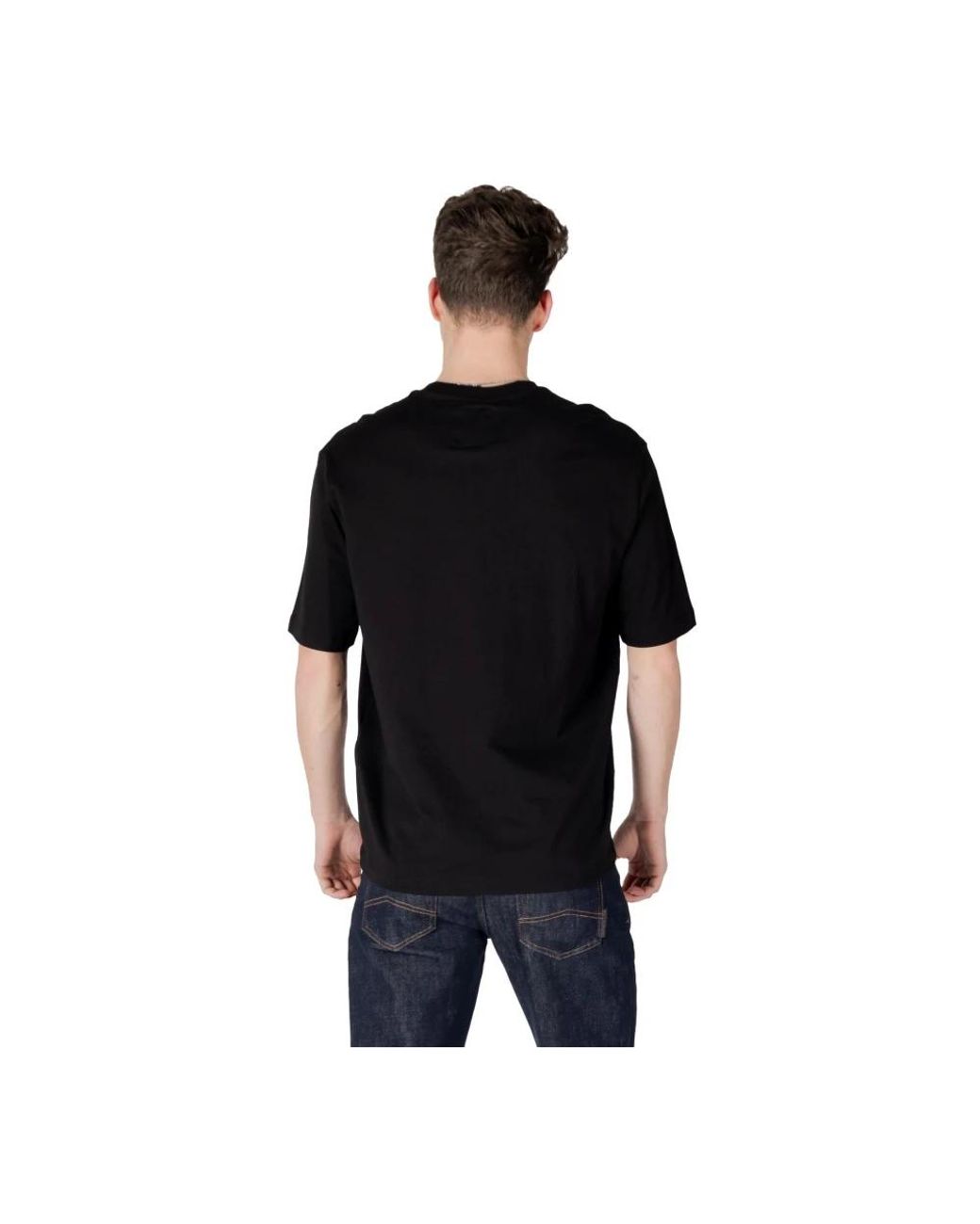 ARMANI EXCHANGE Black T-Shirts for men