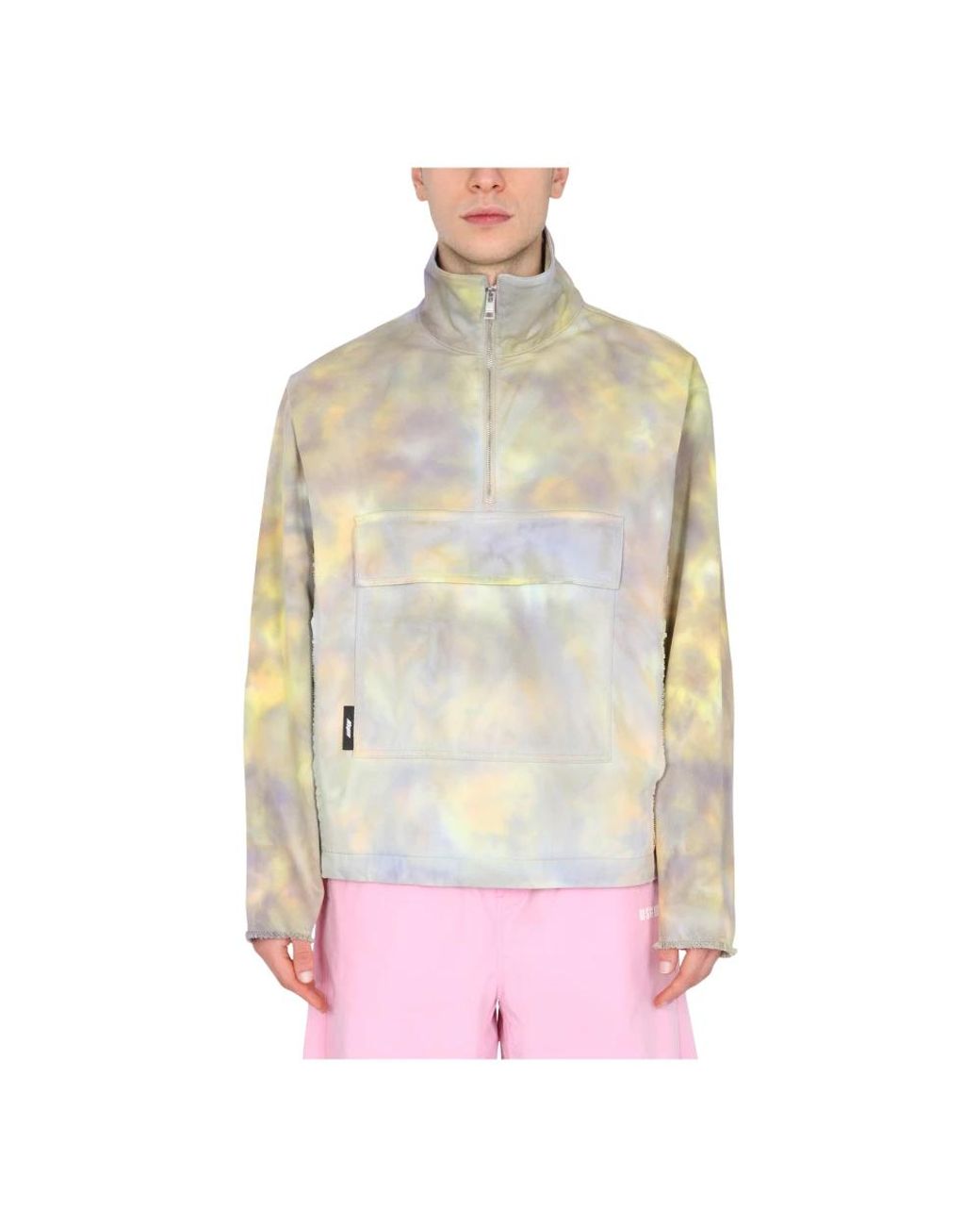 MSGM Printed Anorak Jacket in Multicolor für Herren