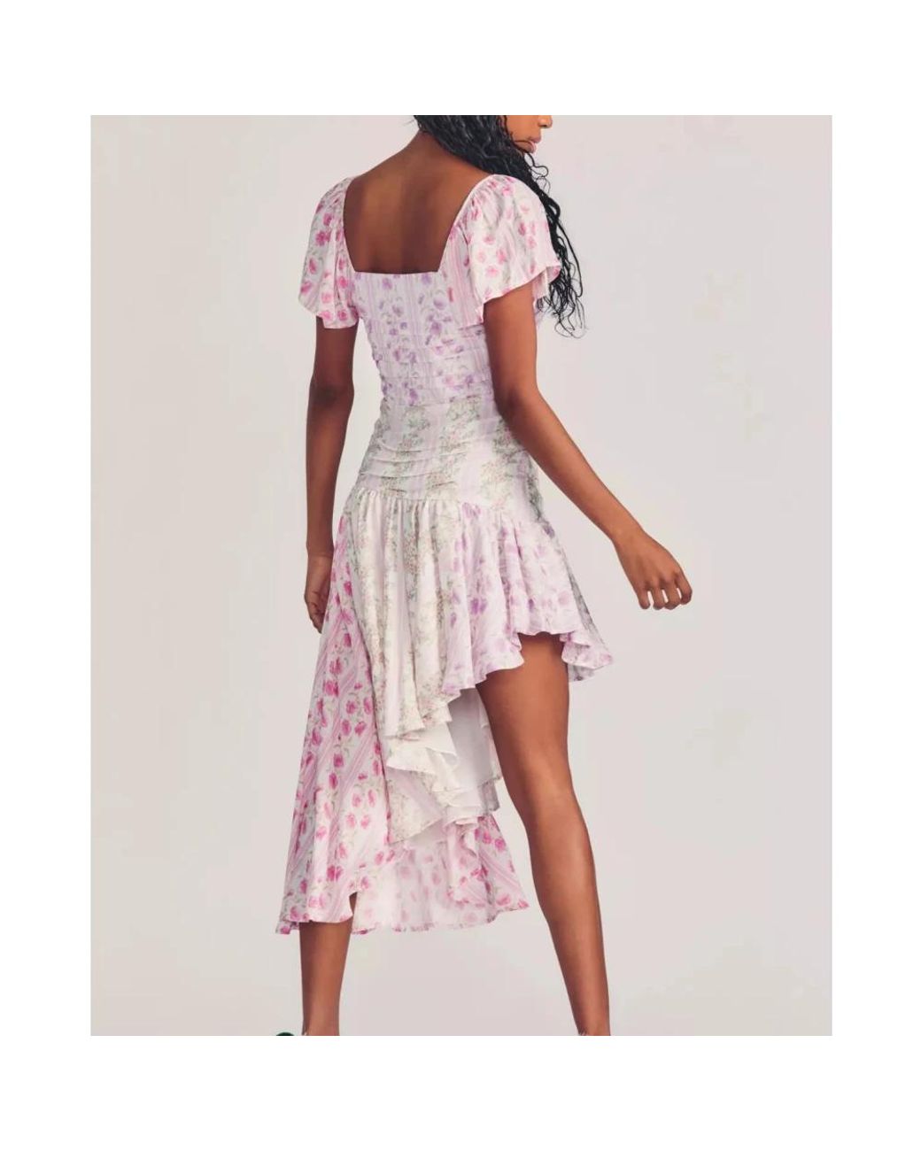 Short Dresses LoveShackFancy de color Pink