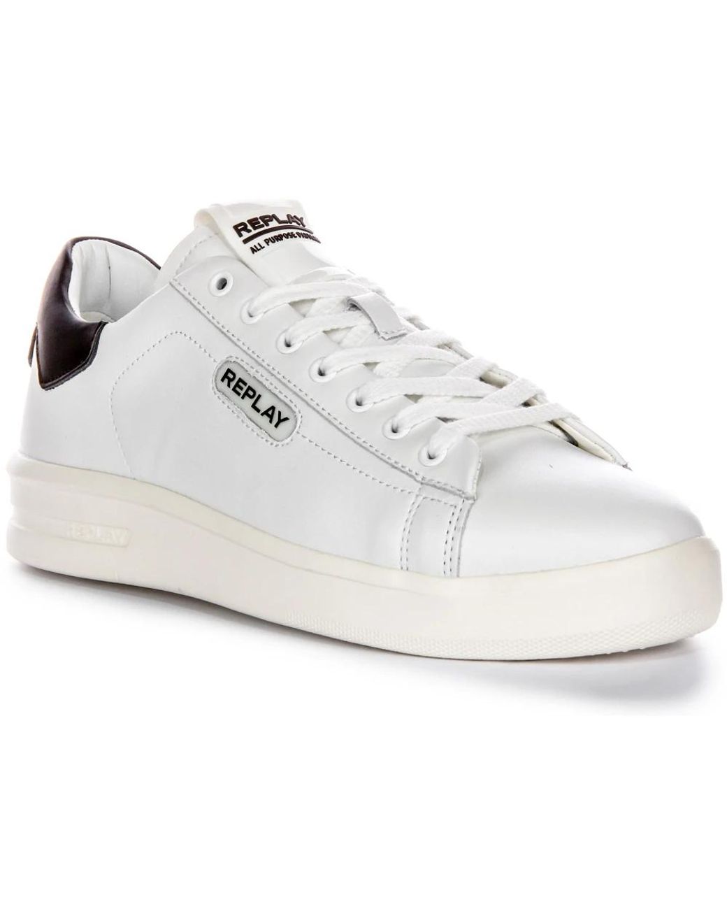 Replay White Sneakers for men
