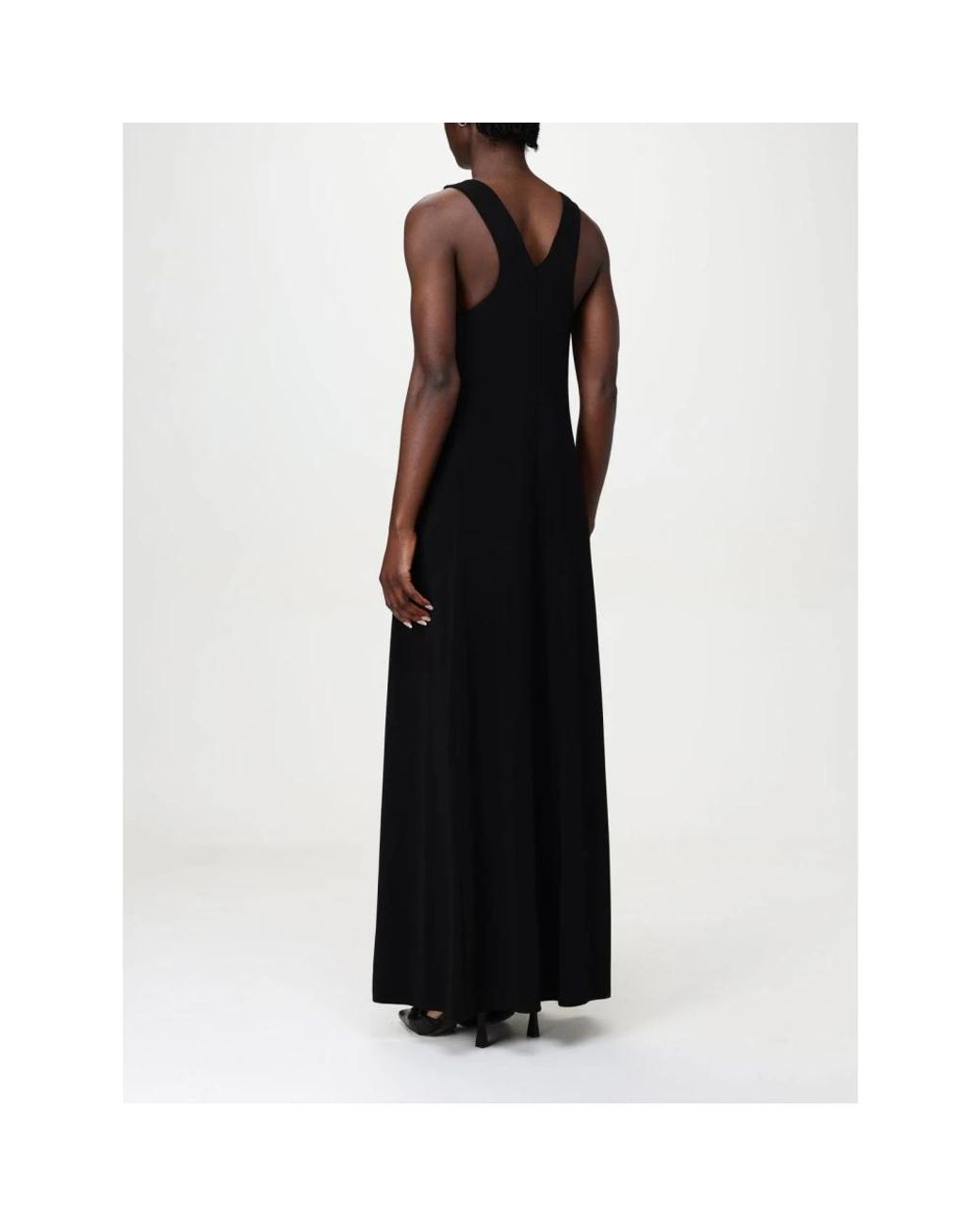Max Mara Black Maxi Dresses