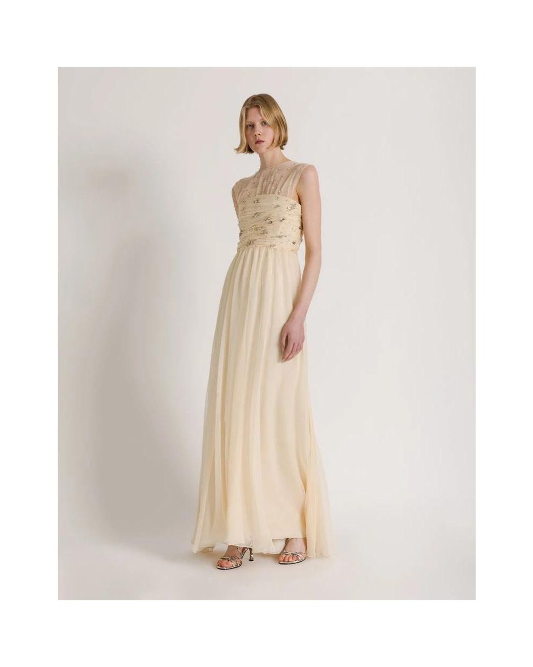 Alberta Ferretti Natural Gowns