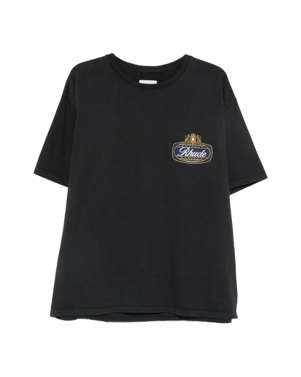 Rhude Black T-Shirts for men