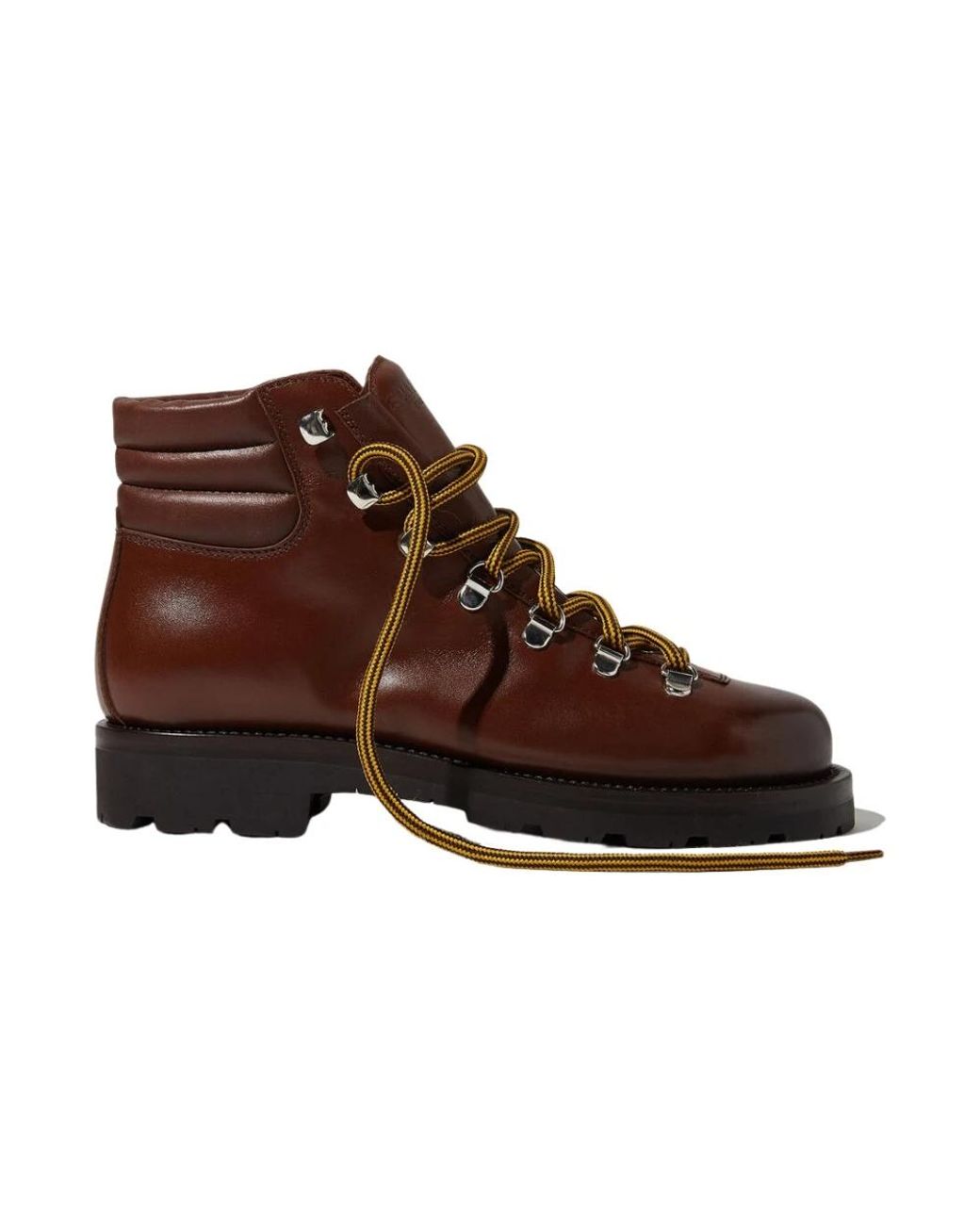 Scarosso Brown Lace-Up Boots