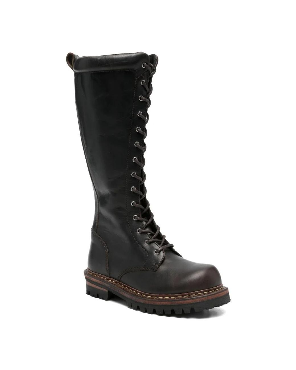 Our Legacy Black Lace-Up Boots