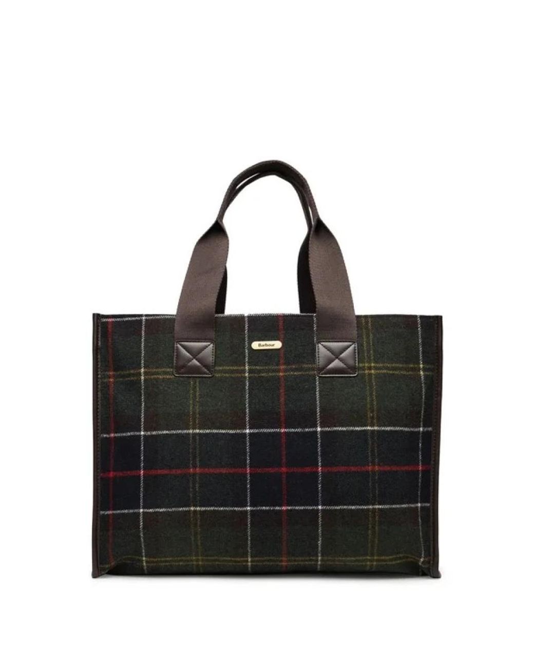 Barbour Black Shopping Bags