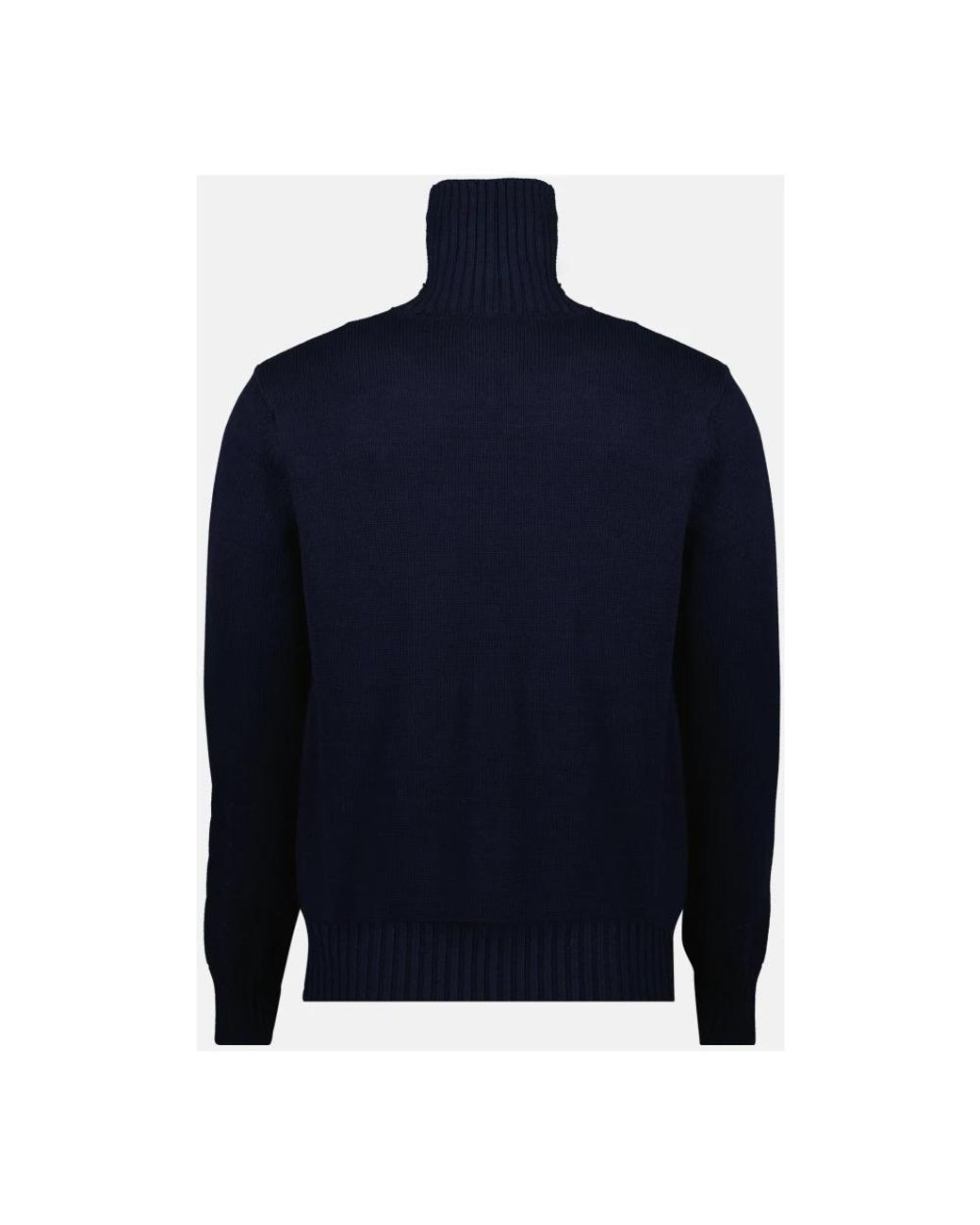 Givenchy Marineblauer Rollkragenpullover in Blue für Herren