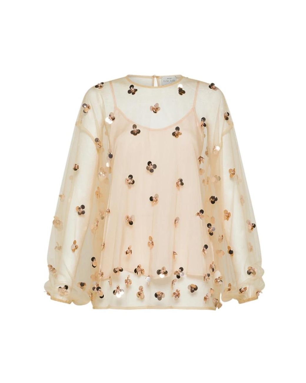Blouses Forte_forte de color Natural