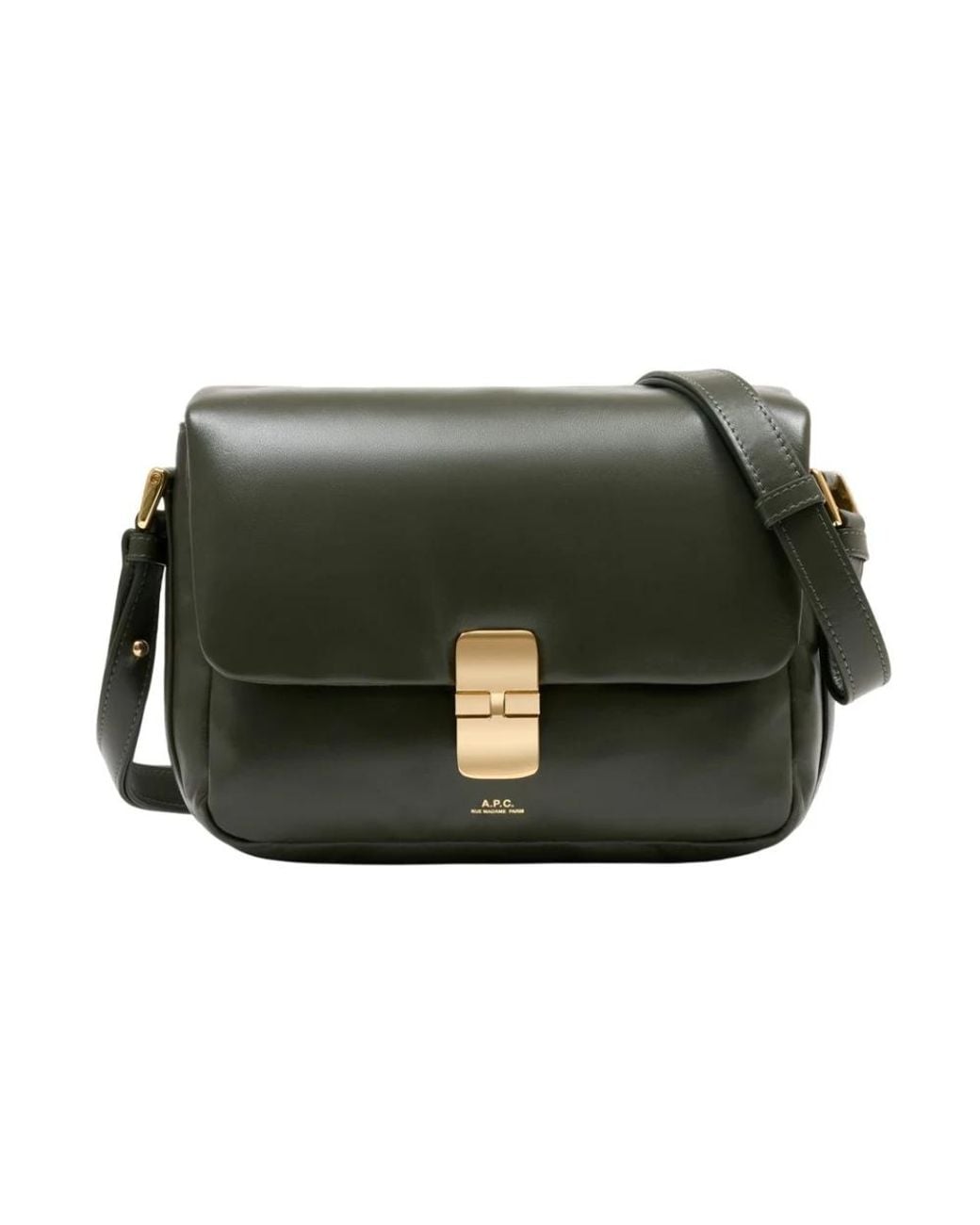 A.P.C. Green Cross Body Bags