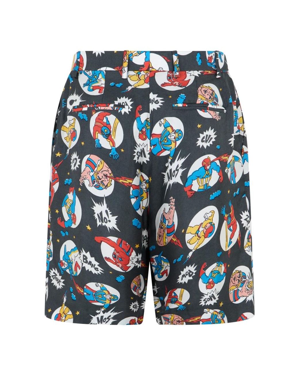 Moschino Blue Casual Shorts for men