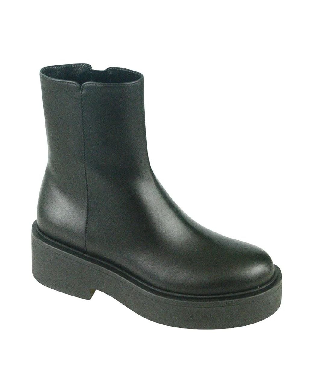 Gianvito Rossi Green Ankle Boots