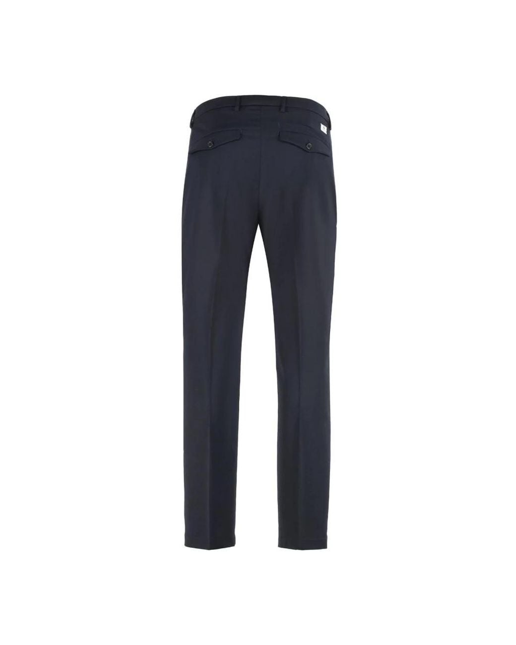Department 5 Blue Suit Trousers for men