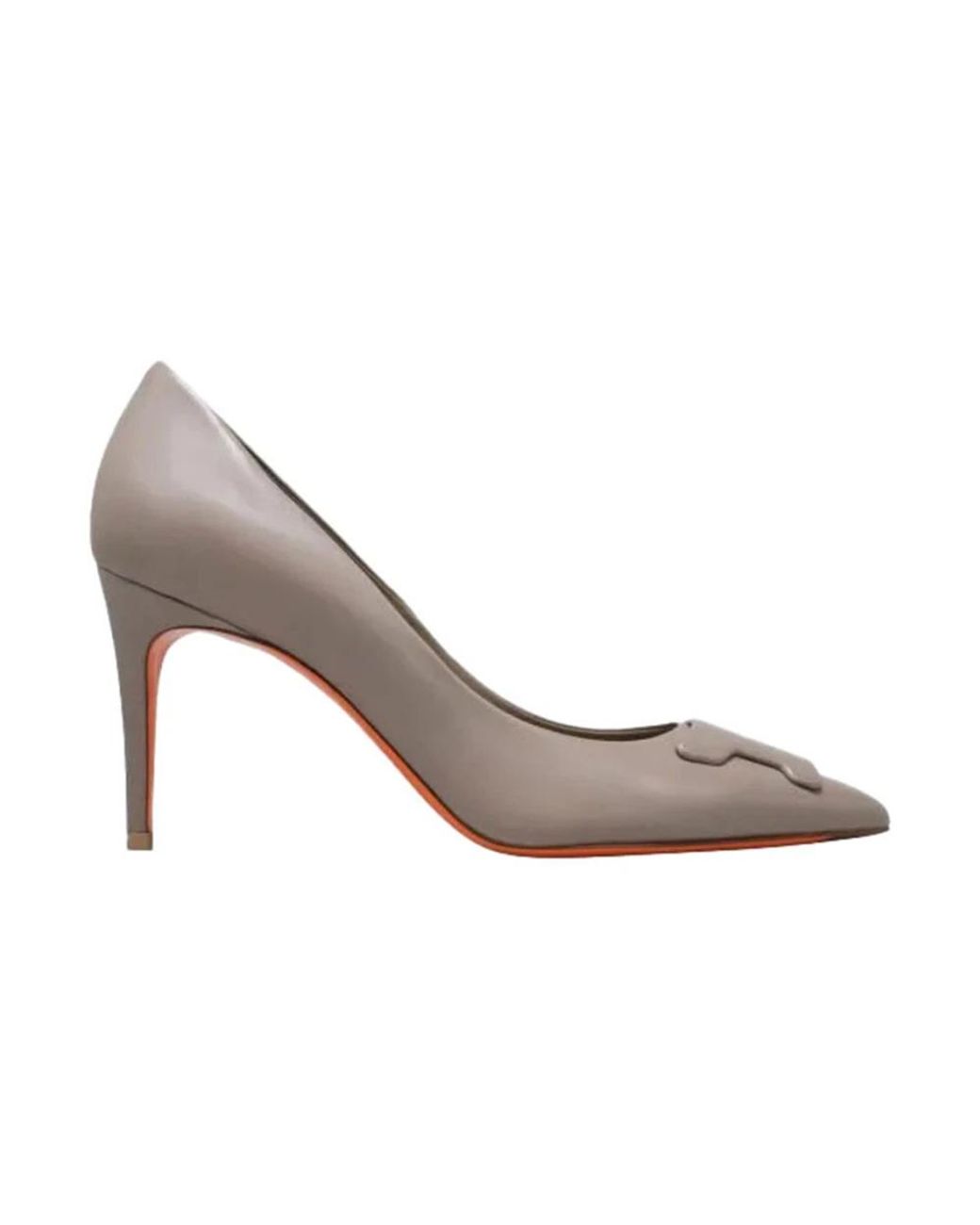 Santoni Gray Pumps