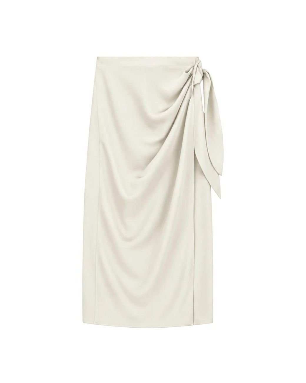 Imperial Natural Midi Skirts