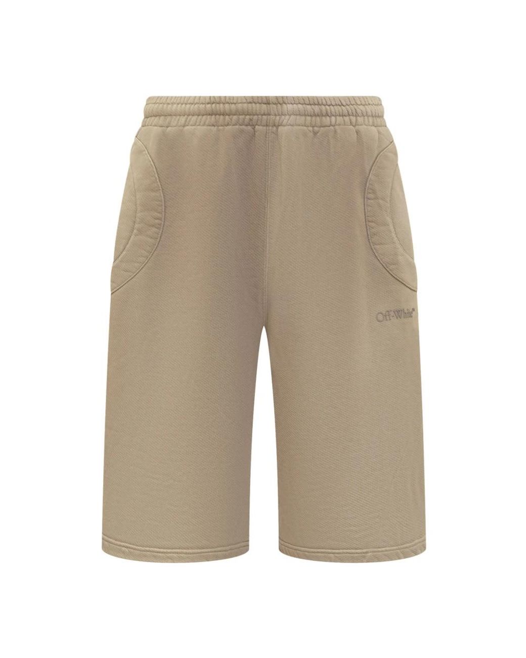 Off-White c/o Virgil Abloh Natural Casual Shorts for men