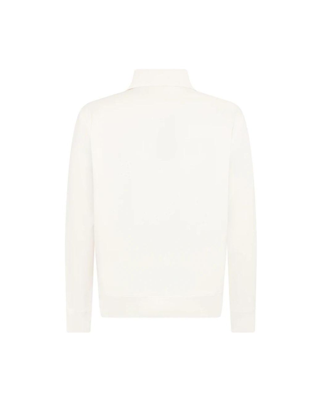 Baldessarini White Round-Neck Knitwear for men